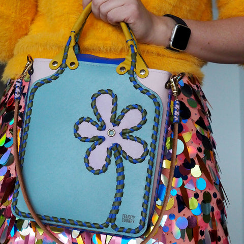 The Tri-colour Susie Bag